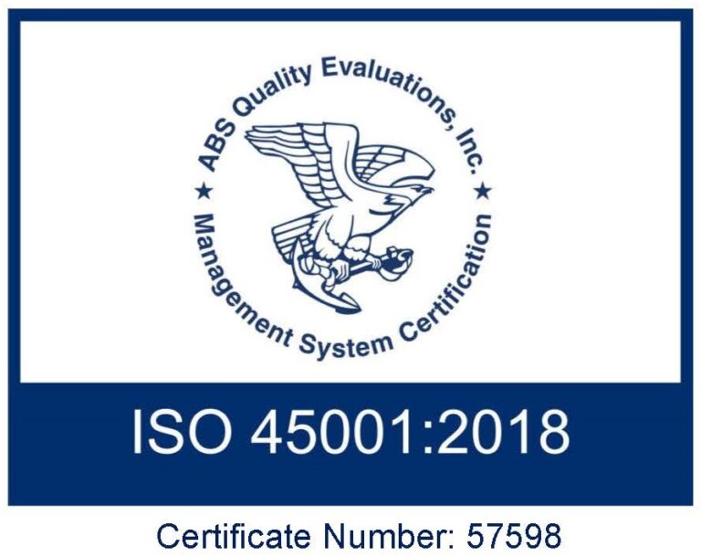 Certificado ISO 45001